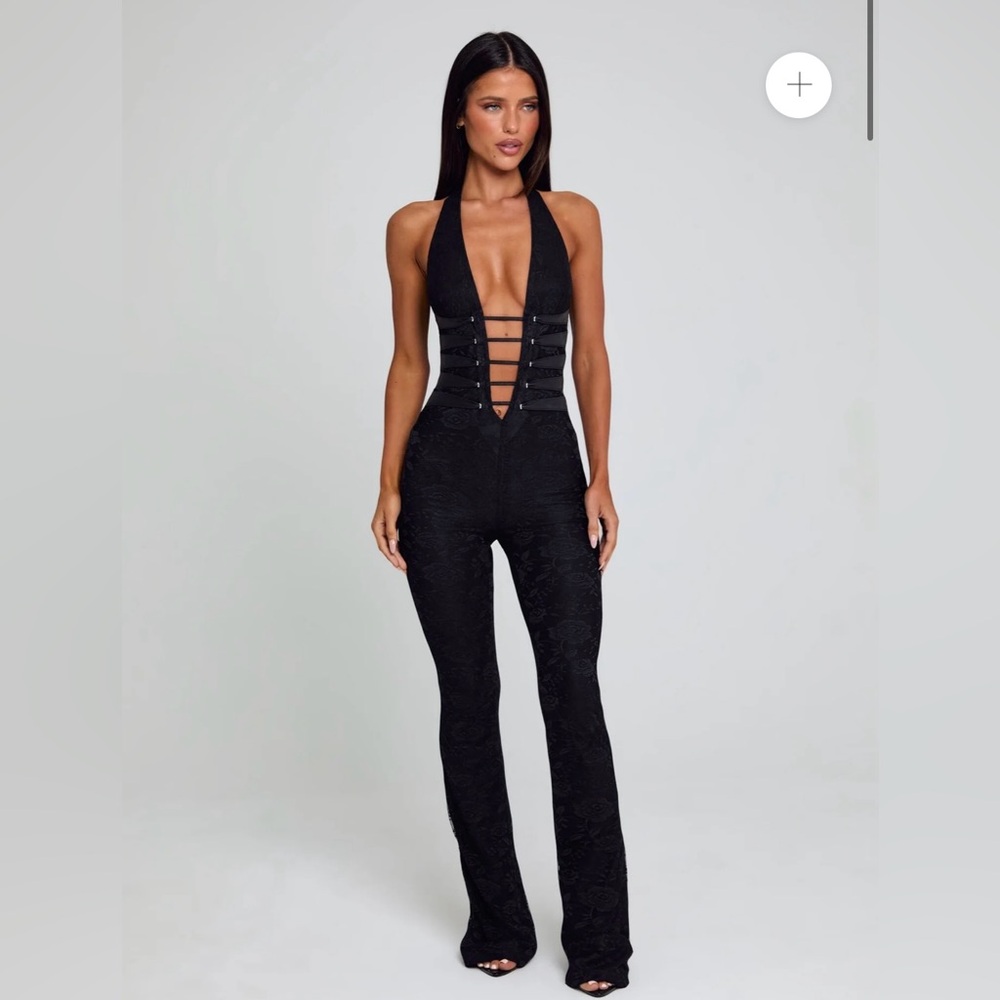 Outcast Chic Black Strappy Jumpsuit
